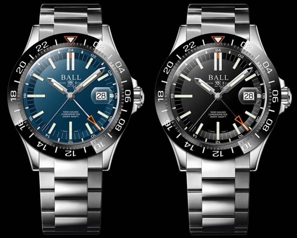 BALL Watch Engineer III Outlier 904L陶瓷錶圈錶款，定價約NT$109,200。
