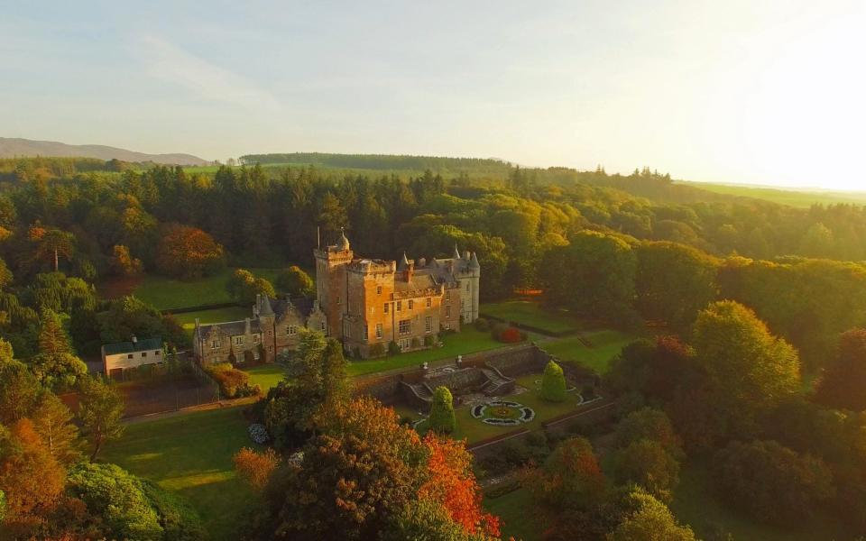 Glenapp Castle is popular with American visitors to Scotland