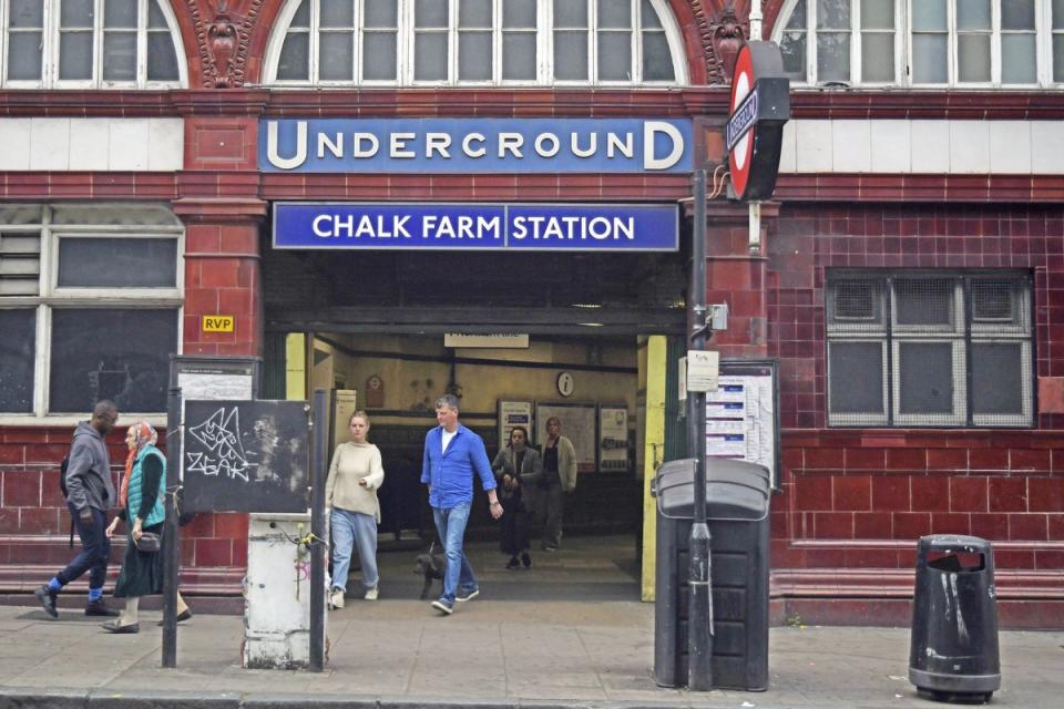 Chalk Farm Tube for getting the Northern Line (Daniel Lynch)