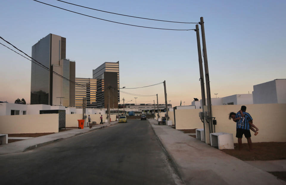 Destruction and rebuilding in Vila Autodromo for the Rio Olympics