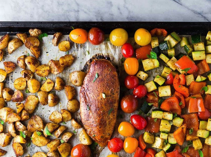 Paprika Chicken Sheet-Pan Dinner