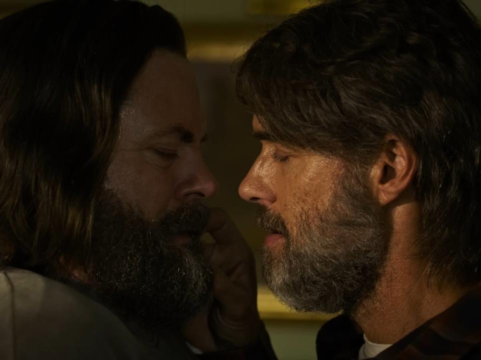 Nick Offerman and Murray Bartlett in ‘The Last of Us' (HBO)