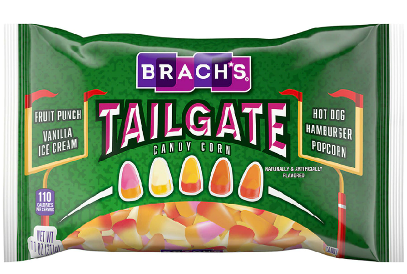 Brach’s new Tailgate Candy Corn.