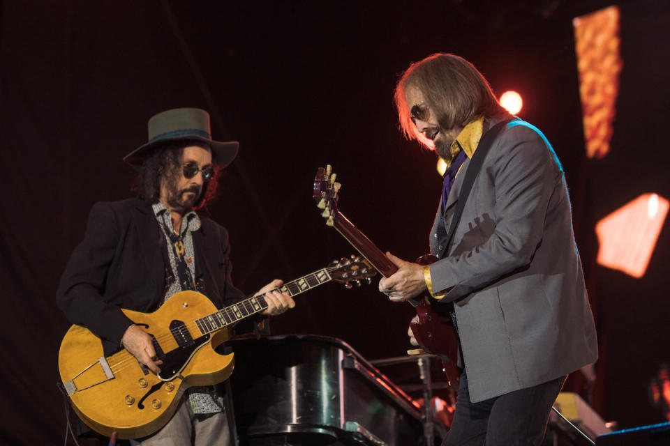 Tom Petty and Mike Campbell at Arroyo Seco Weekend 2017