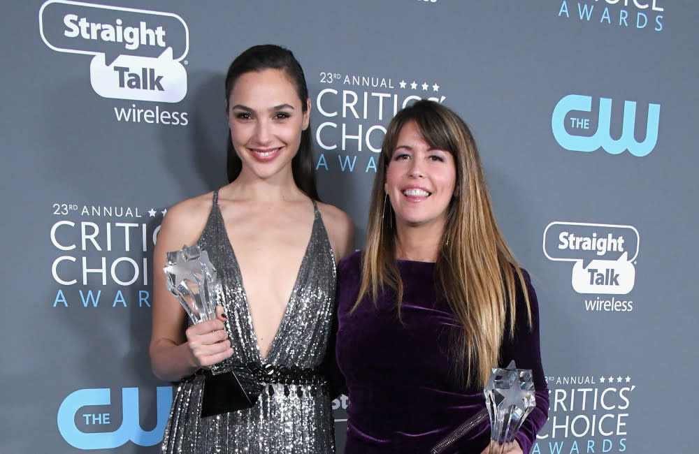 Gal Gadot, Patty Jenkins credit:Bang Showbiz