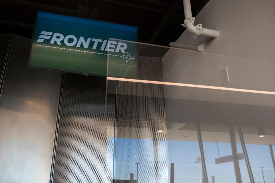 Frontier Airlines stopped offering commercial flights from the New Castle Airport in June.