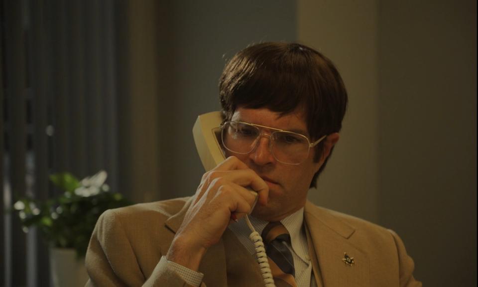 Timothy Simons speaks on phone