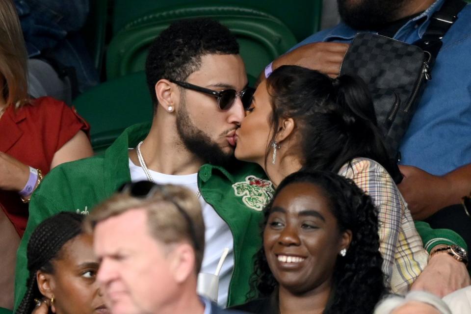 maya jama and ben simmons make things official