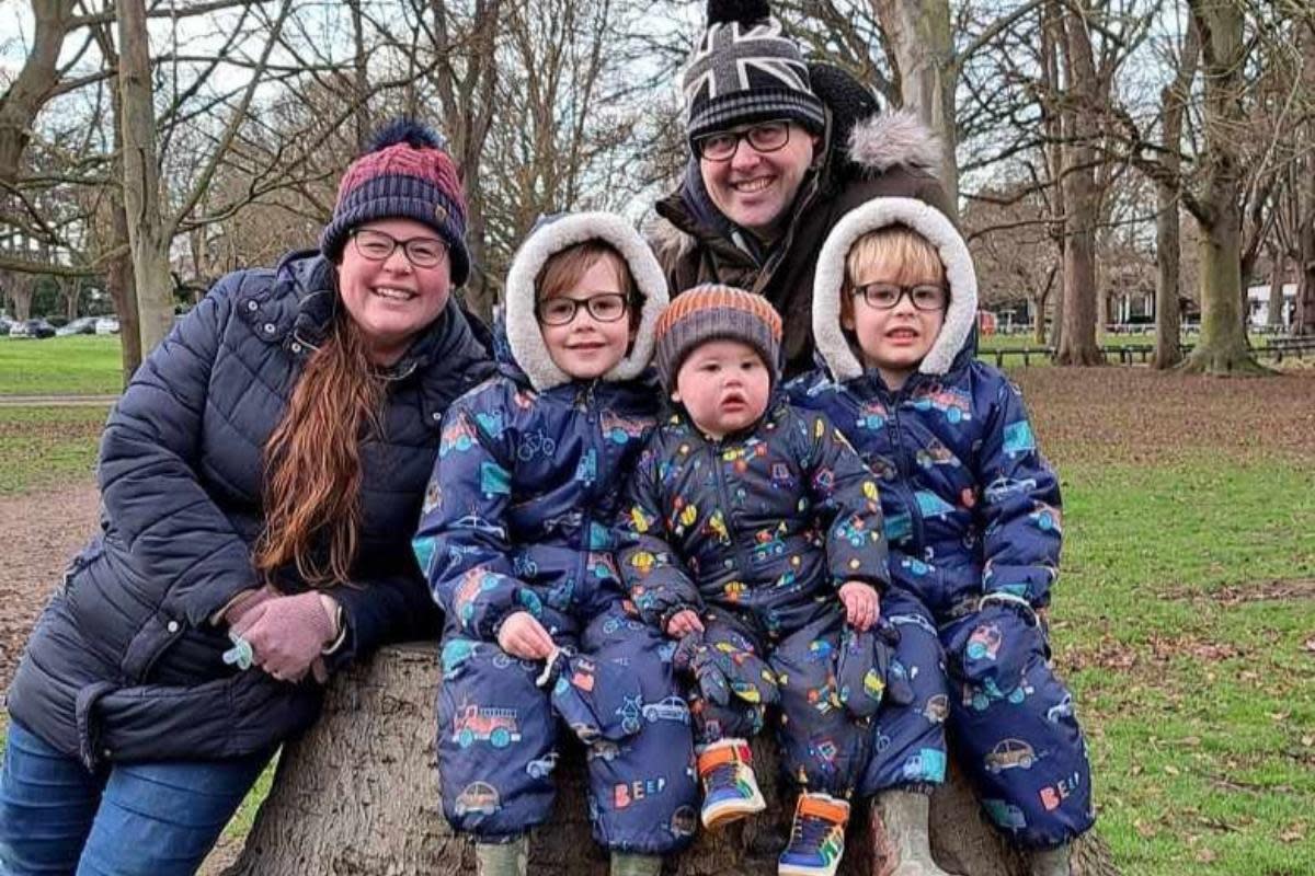 Appeal - Isaac Jones (right) with his family <i>(Image: Sophie Jones)</i>