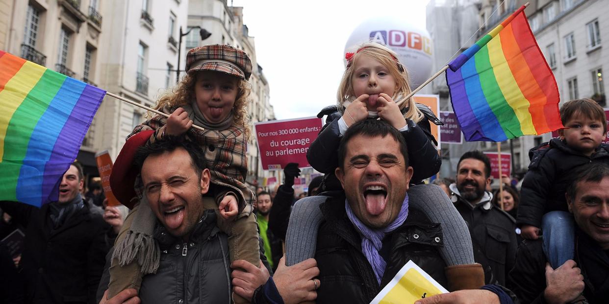 france lgbt pride kids march