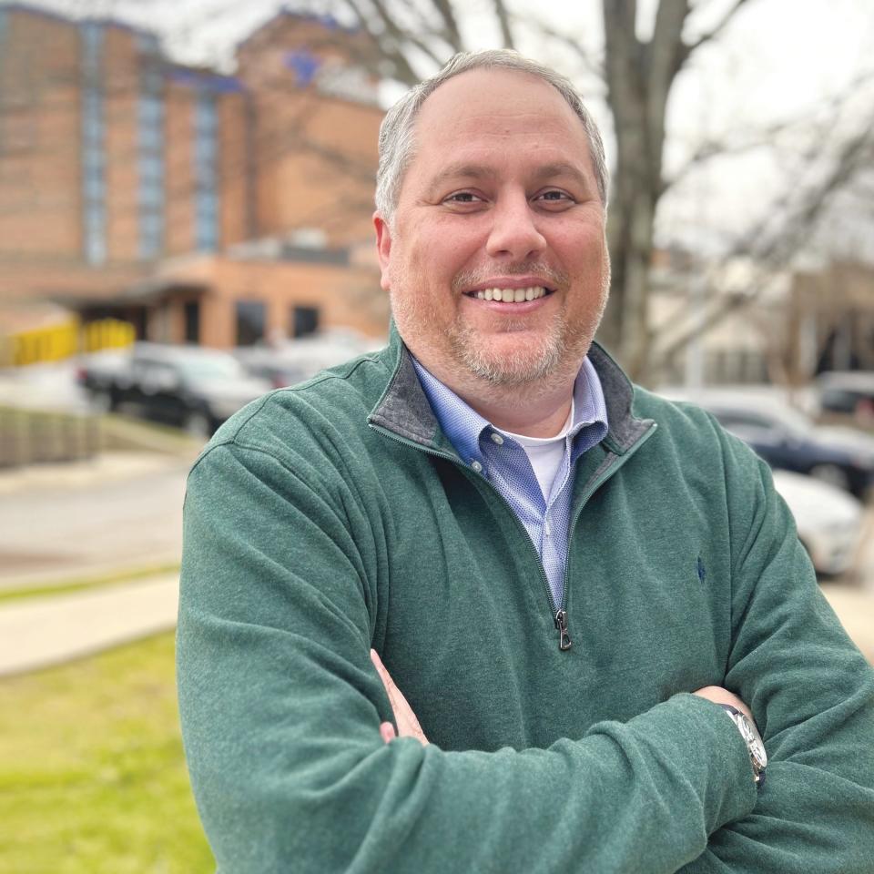 Matt Caldwell, President of Bon Secours St. Francis, says that community outreach is as much a part of the hospital’s mission as patient care.