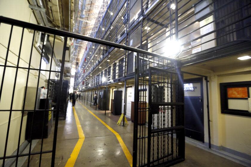 SAN QUENTIN,CA., DECEMBER 29, 2015: East Block houses most of the 700 men on death row at San Quentin State Prison DECEMBER 29, 2015 (Mark Boster/Los Angeles Times).