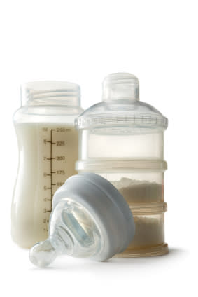 <div class="caption-credit"> Photo by: iStockphoto</div><b>Formula, milk, or breast milk - 6.7% of food choking ER visits</b> <br> While most of the kids were older, babies still exhibited signs of choking and were admitted to ER. Watch your feeder.