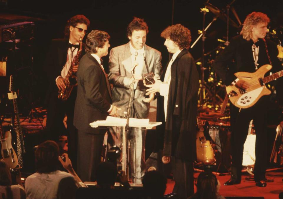 Bob Dylan's Hall of Fame Inductions