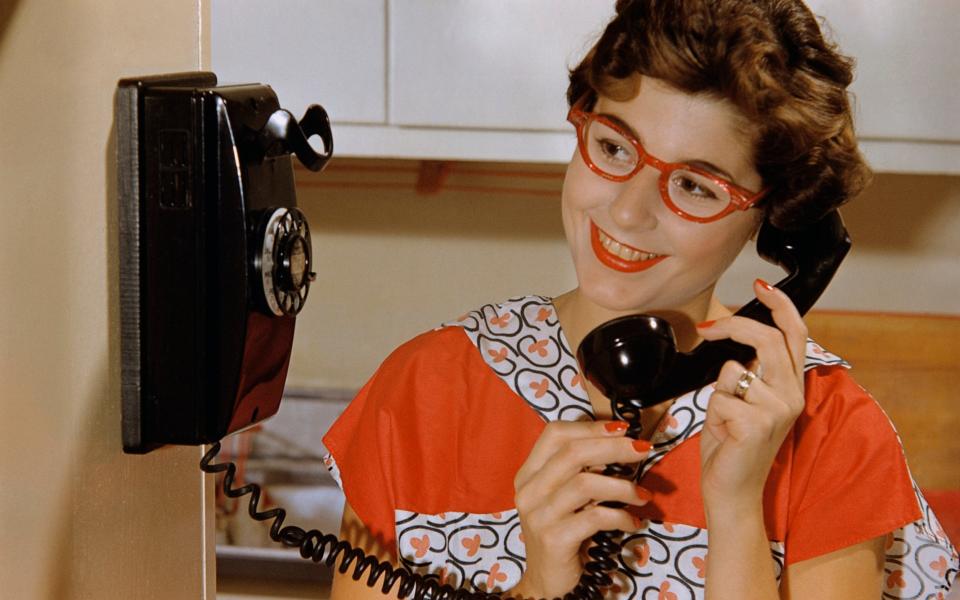 The reader wants their old telephone number back - Corbis Historical