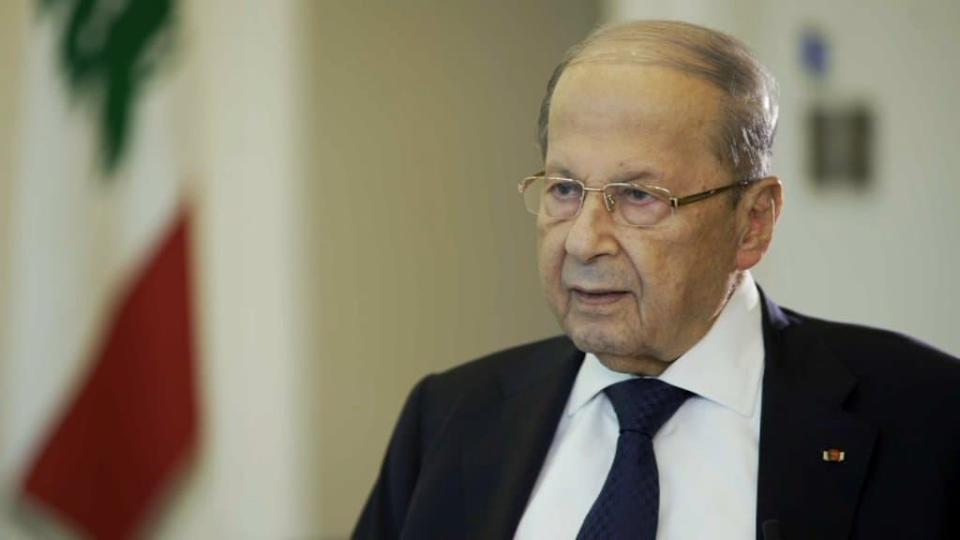 Le président libanais Michel Aoun  - BFMTV