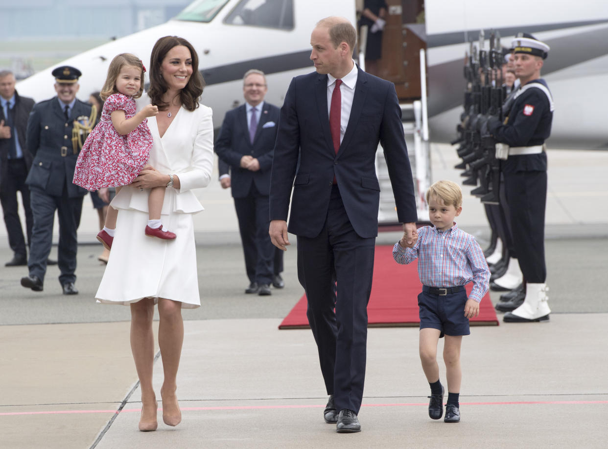 Royal visit to Poland - Day One