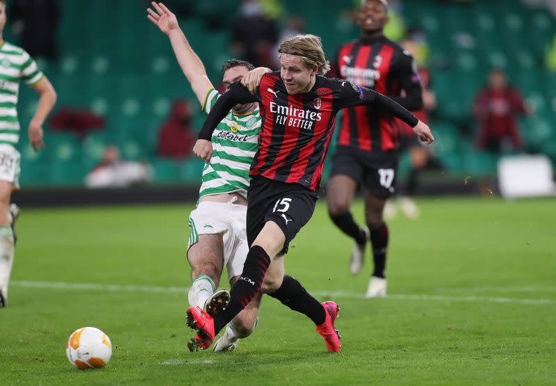 Europa League - Group G - Celtic v AC Milan