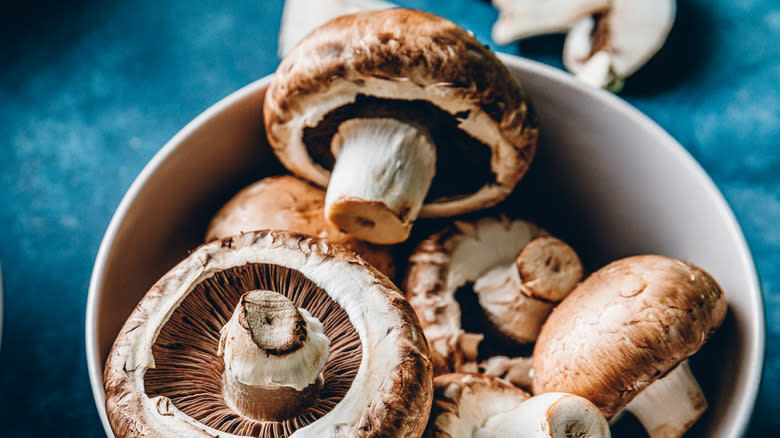 Mushrooms for stroganoff