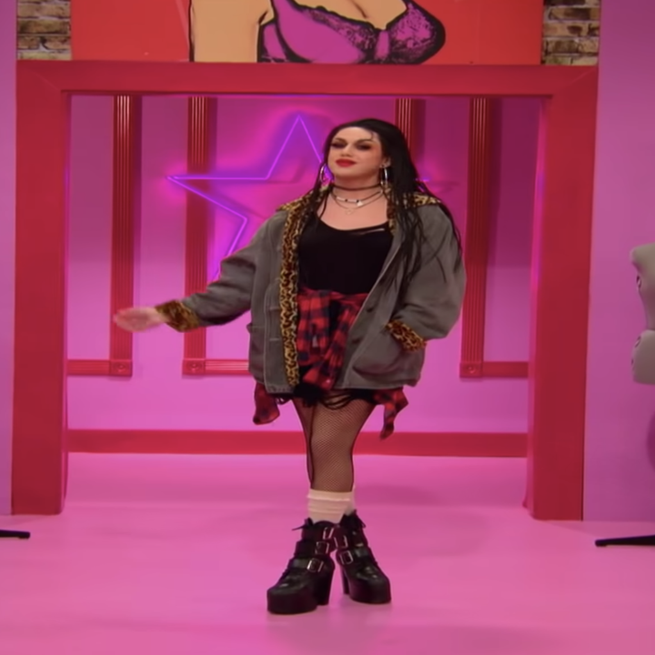 Adore Delano enters the Werk Room