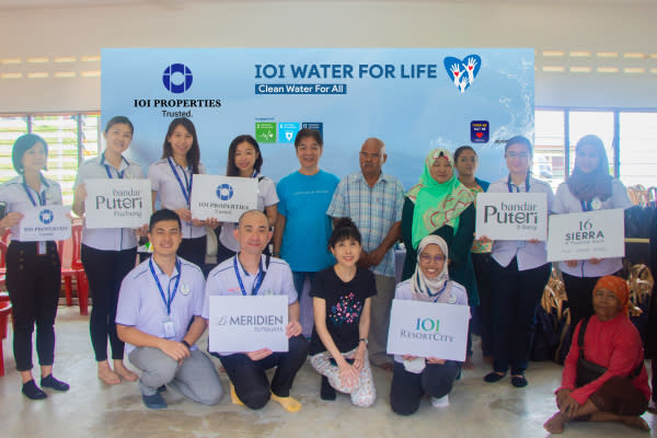 IOI Water For Life Provides 172 Orang Asli Families With Access To Clean Water