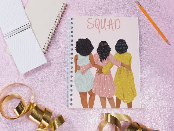 SQUAD Girlfriends Notebook