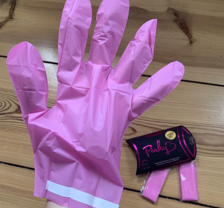 pinky gloves