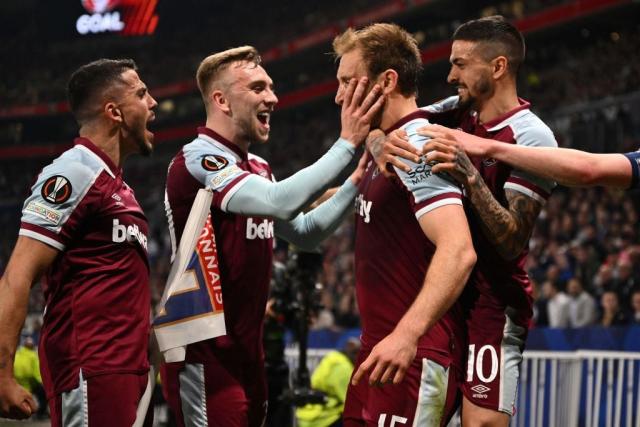 West Ham seal Europa League semi-final spot as goal flurry tames Lyon, Europa League