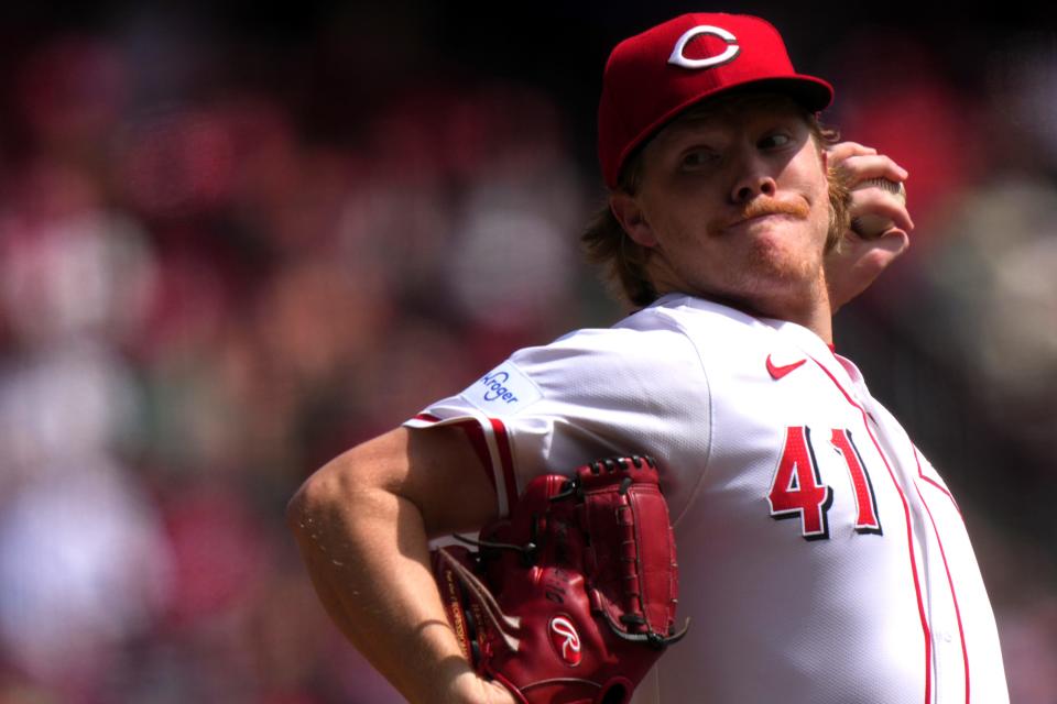 Andrew Abbott started in the Reds' 3-1 loss to the New York Mets on Sunday, allowing three runs, two earned, in five innings. It was the first series loss for the Reds, who won their series against the Washington Nationals and Philadelphia Phillies.