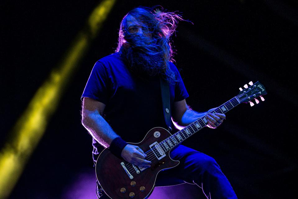 Lamb of God thrashed the Space Zebra stage at the Louder Than Life music festival on Friday, Sept. 23, 2022