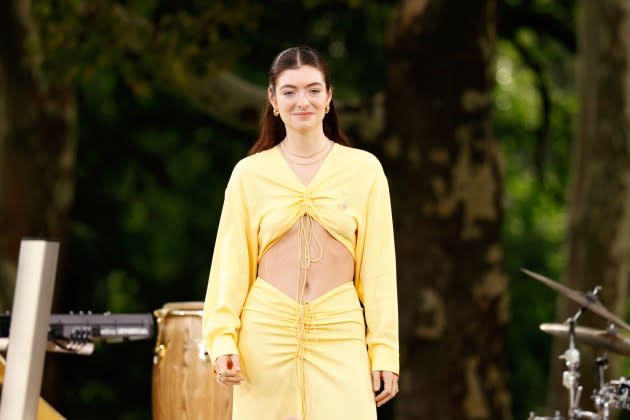 Lorde Performs At "Good Morning America's" Summer Concert Series - Credit: Getty Images