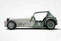 <p>Two prototypes of Caterham's 700kg, 322bhp EV will make their debut at Goodwood, signalling a new beginning at Caterham as the firm dips its toes in EV waters. The cars will look to match the 3.4sec 0-62mph performance of a 237bhp Seven 485, have enough battery power to perform flat out on track for 20 minutes and be able to fully recharge via a 150kW charger in 15 minutes. </p>