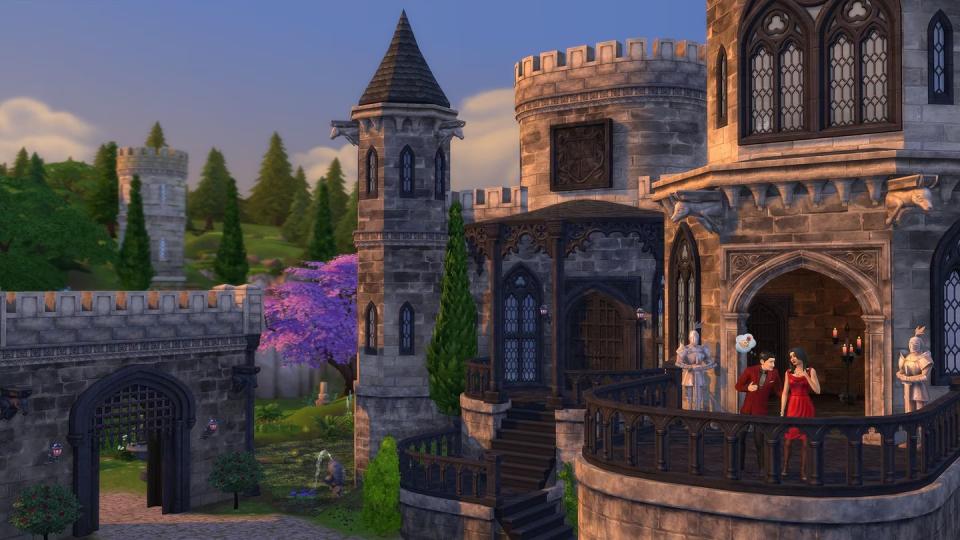 the sims 4 castle estate kit