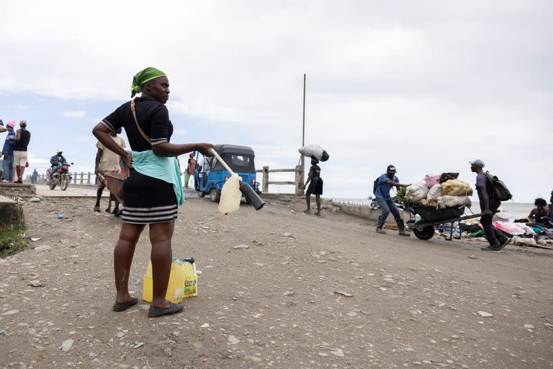 Daily life in Cap-Haitien, following the installation of the Haiti transitional government in Port-au-Prince