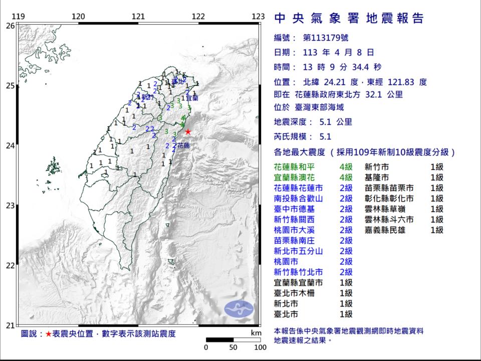 （圖取自中央氣象署網站）