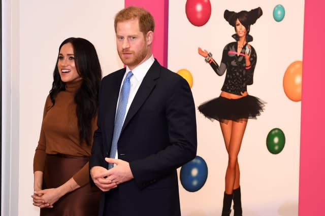 Duke and Duchess of Sussex visit to Canada House