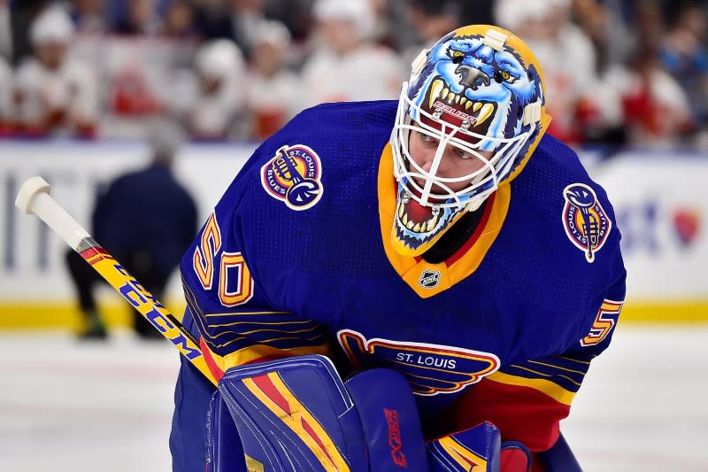 NHL: Calgary Flames at St. Louis Blues