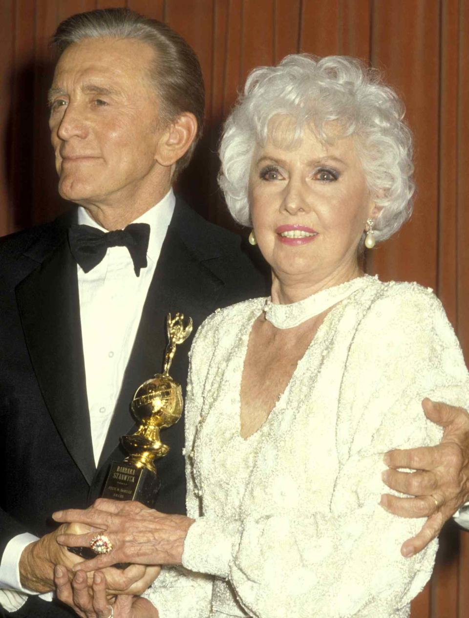 <p>Barbara Stanwyck won the Cecil B. DeMille Award in 1986.</p>