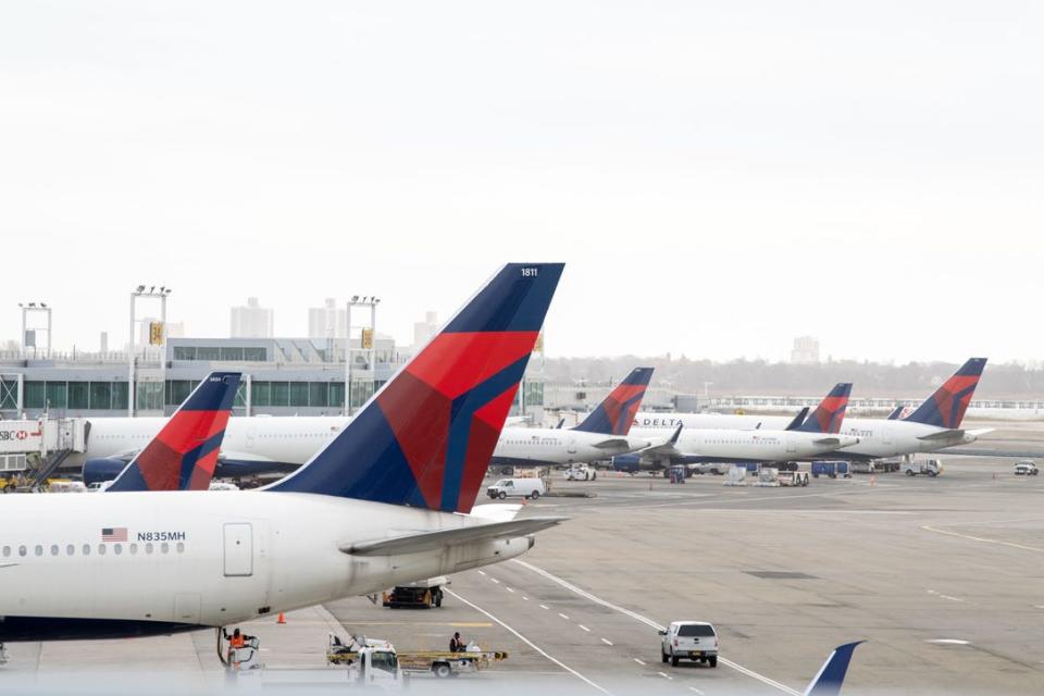 Delta Air Lines at JFK.