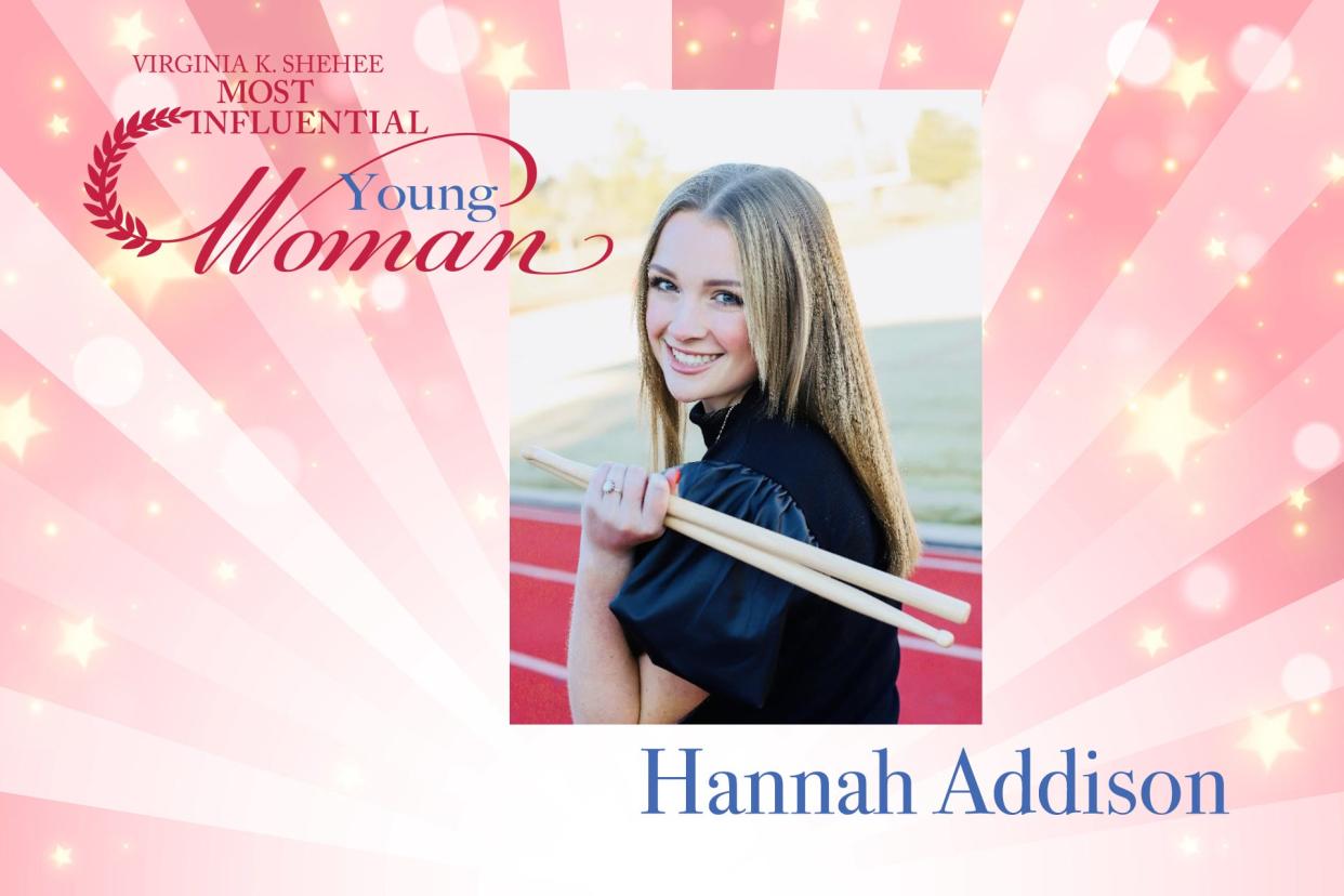 Hannah Addison is a 2024 Virginia K. Shehee Most Influential Young Woman honoree.