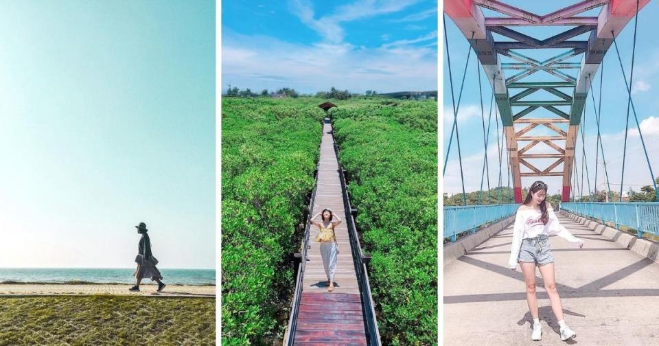 <p>新豐紅毛港、香山溼地、新竹彩虹大橋 | Xinfeng Mangrove Nature Reserve, Xiangshan Wetlands, Rainbow bridges (Courtesy of @xinxin____selftalk, @show_0102_, @sssiyu._ | Instagram)</p>
