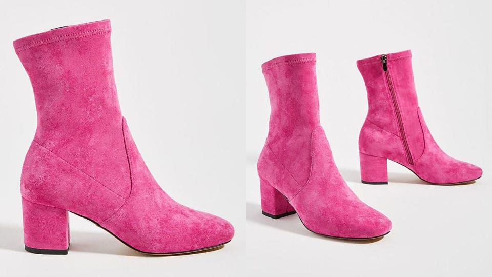 These stretchy boots are stunning, and they don't slouch nearly as much as you might think.