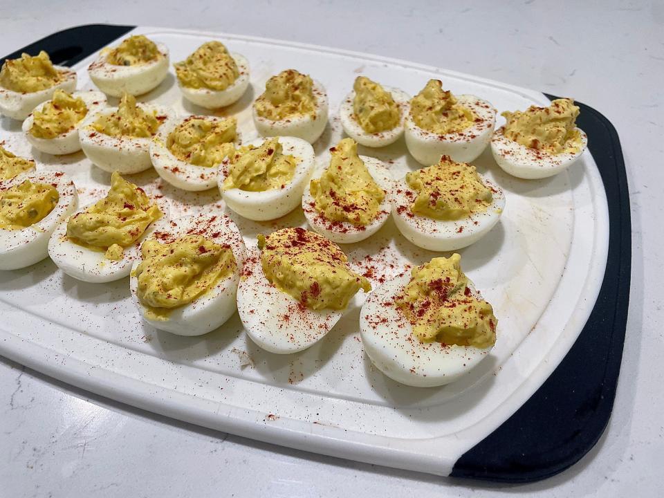 Deviled Eggs Comparison: Lauren Edmonds