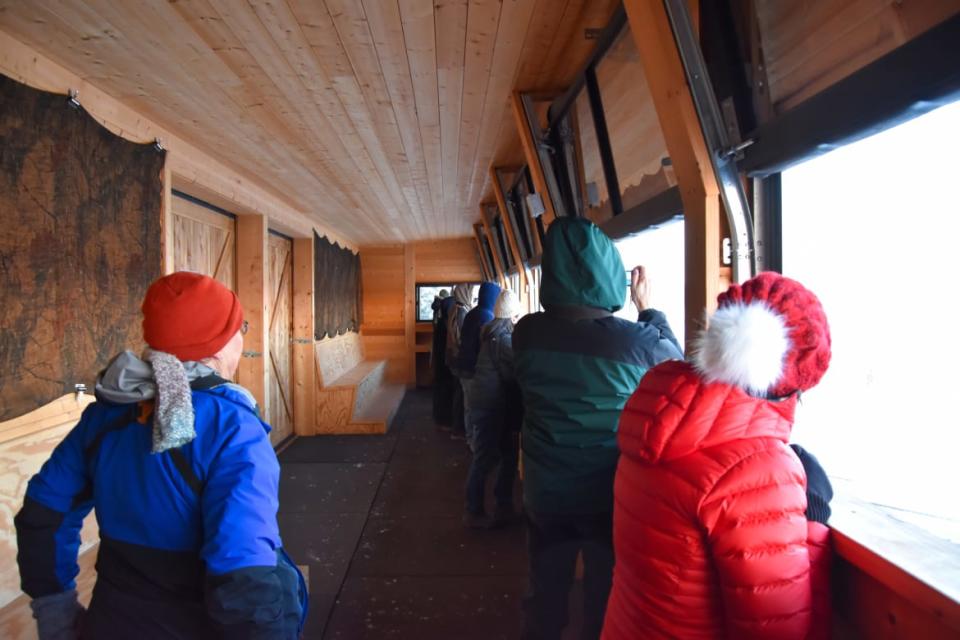 <div class="inline-image__caption"><p>Bird blind at Rowe Sanctuary in Kearney, Nebraska.</p></div> <div class="inline-image__credit">Brandon Withrow</div>