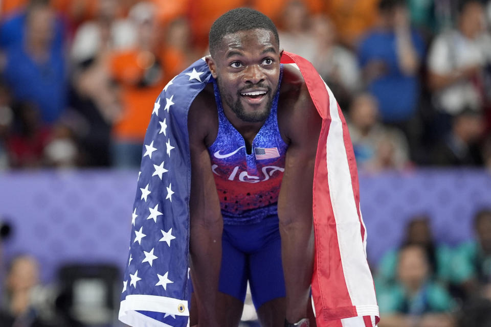 American Rai Benjamin beats worldrecordholder Karsten Warholm for