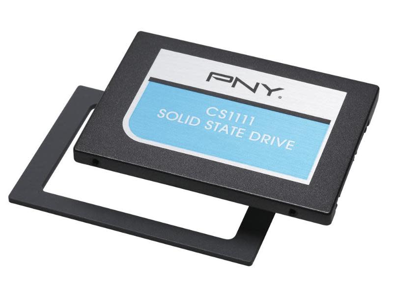 PNYs SSD-Speicher CS1111 richtet sich an Normalnutzer, die ihre Festplatte günstig durch einen SSD-Chip ersetzen wollen. Foto: PNY