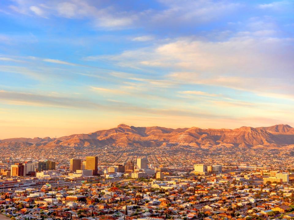 Skyline of El Paso, Texas