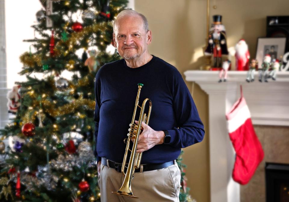 "One Magic Christmas" is Richard Harris' second Christmas album. He plays trumpet and flugelhorn on the album and is accompanied by several of his musician friends. Harris grew up in Adrian and now lives in Tecumseh.