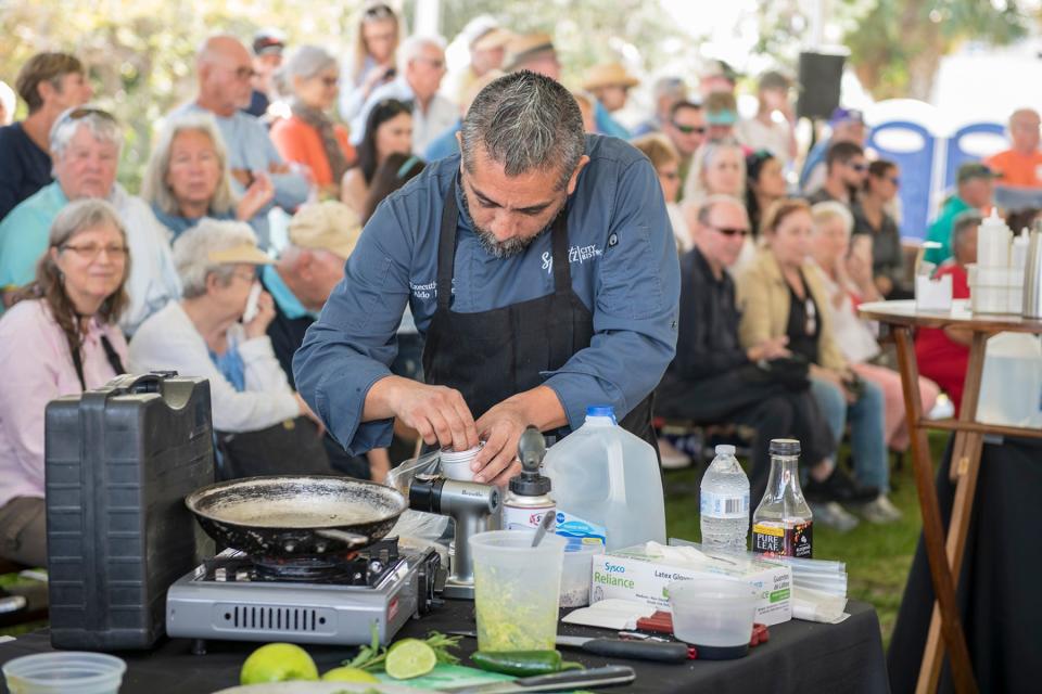 Chef Aldo from Spritz City Bistro at CHOPPED 2020.