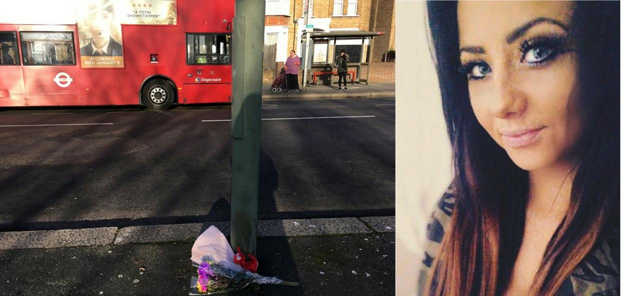 Nicole Newman was killed last Sunday following a crash on Croydon Road, Penge, and despite the efforts of surgeons her baby son Luciano has died one week on from the accident. (SWNS)